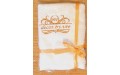 Name with monogram personalised embroidery towel