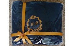 Crown Monogram Bath robe