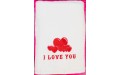 ‘I LOVE YOU’ towel