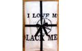 I LOVE MY BLACK MERC towel