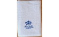 Name with crown with ornament towel