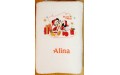 Santa Mickey and Minnie Mouse Season of Magic Holiday towel