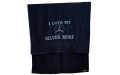 I LOVE MY SILVER MERC towel