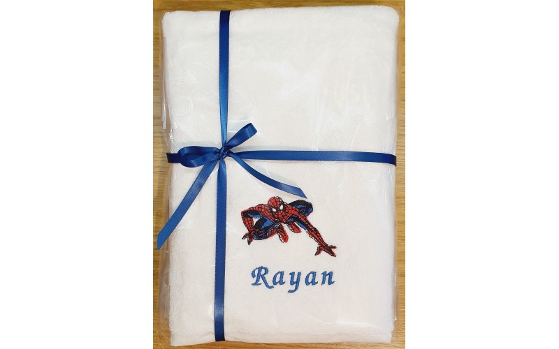 Spiderman towel
