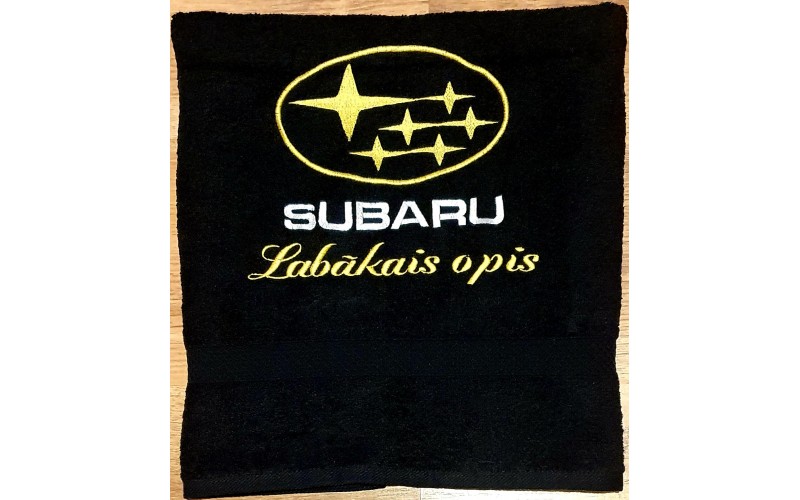 SUBARU towel