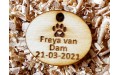 Pet Tags DOG CAT Animal ID Puppy Kitten Wooden Laser Engraved